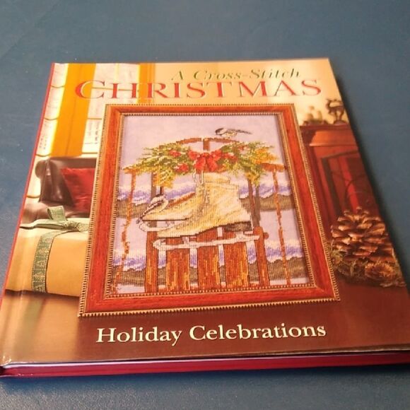 A Cross-Stitch Christmas: Holiday Celebrations Book - Picture 1 of 8